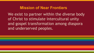 Mission of Near Frontiers